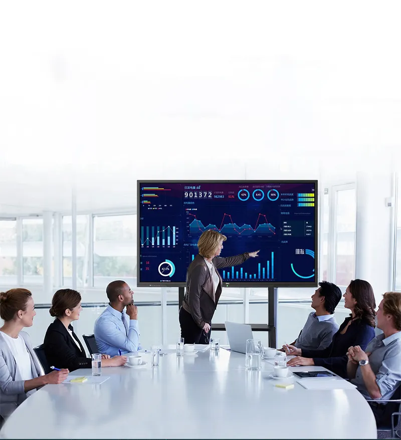 Whiteboard Digital Interaktives Whiteboard-Display Smart Board Touchscreen-Monitor Interaktives Whiteboard