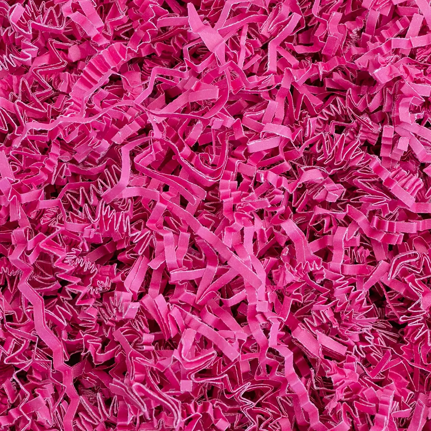 Rosy Rose Red Gift Wrapping filling Crinkle Cut Paper Crinkle Shredded Paper Raffia Recycled Tissue For Packing Gift Box