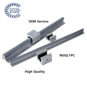 Alta precisión SBR12 China Factory SBR 12mm SBR12UU SBR12LUU Cojinete deslizante de movimiento lineal Bloque de riel Guía lineal Máquina CNC - Product Image 1