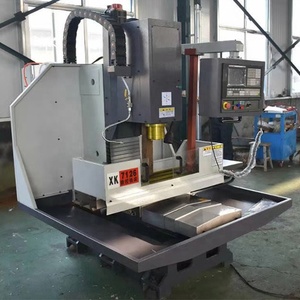 Pequeña fresadora de metal CNC XK7126 de 3 ejes Nueva condición Tipo vertical con cono de husillo BT40 - Product Image 3