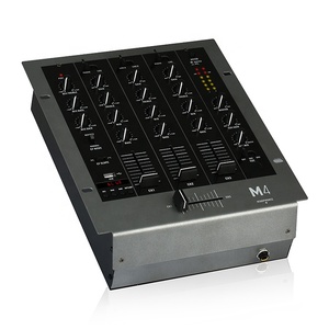 M4 Dj denetleyici USB ile ses mikseri 3 kanal ses ses mikseri konsolu - Product Image 4
