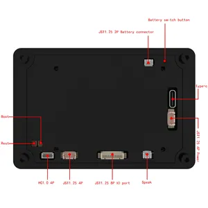 ESP32-S3 IPS静電容量式タッチディスプレイインチ320x480LCDモジュール8MPSRAM 16Mフラッシュ、Arduino LVGL開発用ハウジング付き - Product Image 4