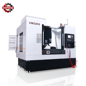 סין מכונת כרסום אנכית cnc vmc855 3 ציר/4 ציר/<span class=keywords><strong>5</strong></span> ציר עיבוד אנכי כרסום אנכי מחיר