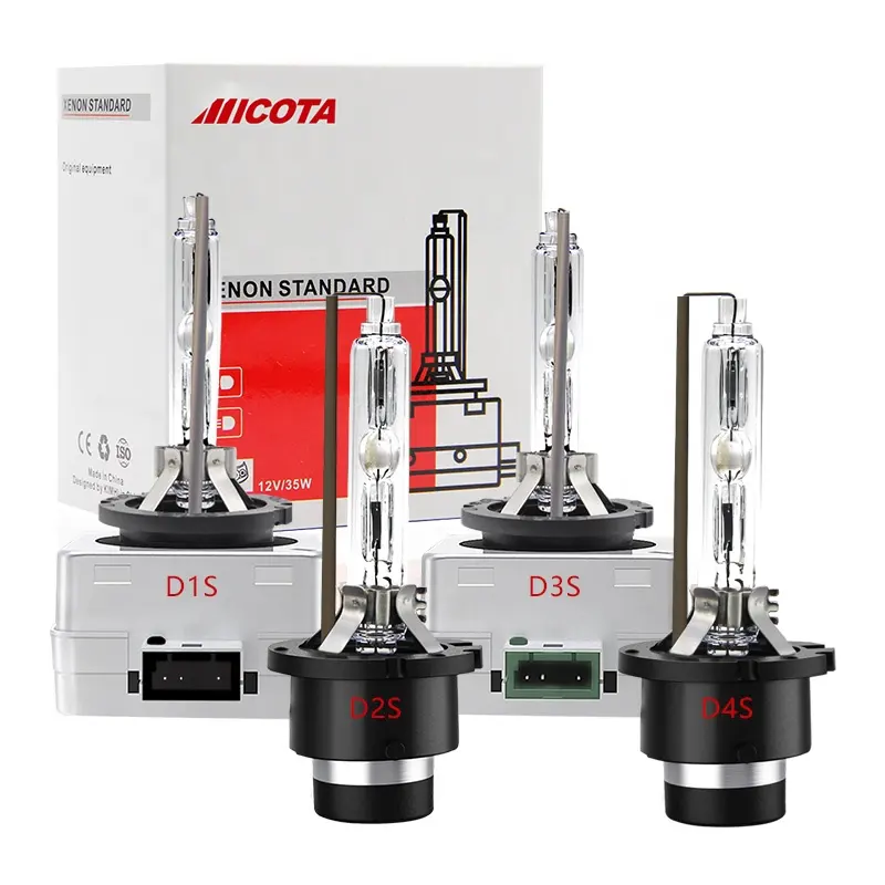 MICOTA-bombilla de Xenón HID D1S para coche universal, 6000k, 4300k, 8000k, 12v, 55w