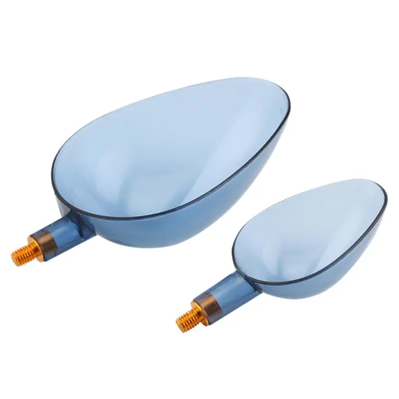 Tête de cuillère gris translucide, grande 1, petite 1