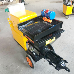 Nhà Máy Trực Tiếp Trần Tường Xi Măng Vữa Phun Thạch Cao Máy Điện Diesel Vữa Phun Máy - Product Image 4