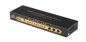 DTS AC3 5.1 channel audio <strong>decoder</strong> conversion DAC splitter USB <strong>computer</strong> sound card