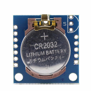 DS1307 Echtzeit-Überwachungsmodul RTC Zeittafel I2C-Schnittstellenspeicher Mikrocontroller Entwicklungskabel Zubehör - Product Image 2