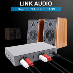 <strong>Digital</strong> to <strong>Analog</strong> <strong>Converter</strong> DAC Headphone Amplifier Optical/Coaxial to RCA 3.5mm Audio <strong>Output</strong> With Volume Control for TV Phone