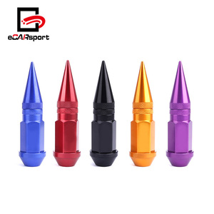 7075-T6 Nhôm M12x1.5 Racing Spike Bánh Xe Lug Nuts 90 Mét Mở Rộng Tuner Lug Nuts - Product Image 5