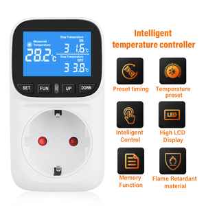 Controlador de temperatura digital Toma de control de interruptor de control de temperatura automática - Product Image 3