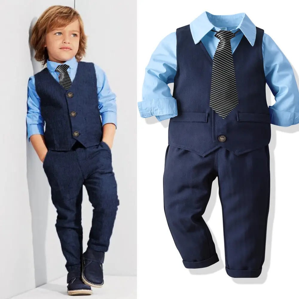 Roupas masculinas para crianças, trajes para meninos, roupas de menina, conjunto 20a463