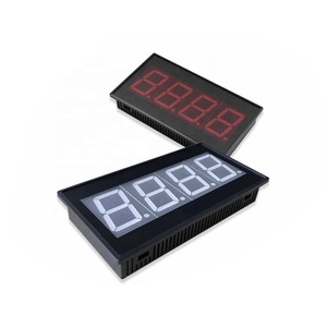 Taidacent 10-36V 1.8 inç 1.5 inç 4 haneli 7 Segment ekran modülü RS485 LED ekran ASCII Modbus ekran paneli