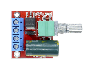 Mini 5A 90W PWM 12V DC Motor hız kontrolörü modülü DC-DC 4.5V-35V ayarlanabilir hız regülatörü kontrol vali anahtarı 24V - Product Image 6