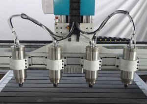 A los clientes les gusta el enrutador de la máquina de tallado de madera CNC de cabezales múltiples Conveniente de usar Procesamiento de múltiples piezas para manualidades - Product Image 6