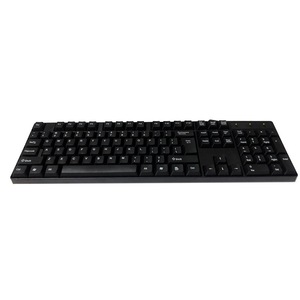 T18 Black Wired <strong>Computer</strong> <strong>Keyboard</strong> with 68 Keys USB 3.0 Interface English &amp; Thai Language Support for Desktop Office <strong>Use</strong> - Product Image 5