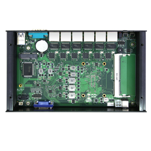 Ordenador de servidor VPN Intel 3865u i3 7100U 6006U, pequeño pc con firewall de cuatro núcleos, 6 puertos Lan, enrutador, compatible con linux pfsense aes-ni, barato - Product Image 5