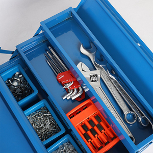 悬臂工具箱工具箱胸部便携式钢专业五金工具储物工具箱 - Product Image 4