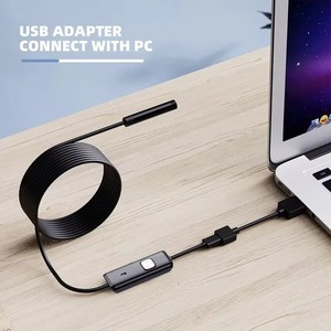 5.5MMAndroid内視鏡カメラ3IN1マイクロUSBタイプCボアスコープミニカメラ防水LED車検査カメラ - Product Image 6