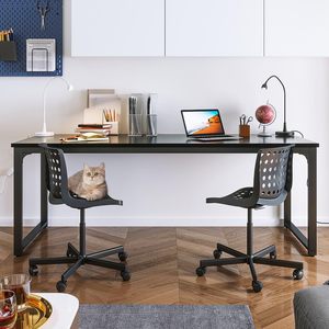Mesas móviles para computadoras o trabajo Dormitorio Gamer Mesa de computadora Escritorio de juegos Mesa de pie para computadora