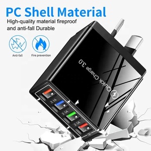 <strong>AU</strong> 4USB Australian Standard Mobile Phone Charger 3.1A Multi Port Travel Charging Adapter for Australia New Zealand <strong>AU</strong> <strong>Plug</strong> - Product Image 5