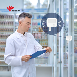 Registrador de datos de temperatura y humedad Lora Industrial inalámbrico Lorawan Bluetooth temperatura Sensor IoT inteligente - Product Image 4