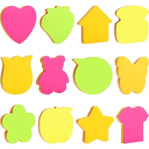 促销彩色礼品商务便签记事本心形定制标志印刷便签 - Product Image 6