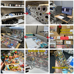 Labubu Sticker kaynak fabrika özel toptan moda cam Wrap transferler hazır gemi çıkartmaları için çay fincanları marvel Uv Dtf Wrap - Product Image 4