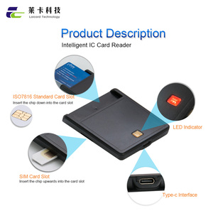 La lettura e la scrittura della scheda di contatto IC USB Non Drive segue il protocollo PCSC/CCID per l'identificazione dell'autenticazione della dichiarazione dei redditi - Product Image 3