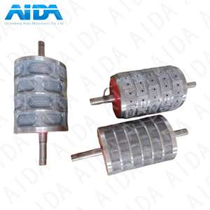 Soft Hard Biscuit 400MM Customized Pattern Plastic Roller Mold Spare <strong>Parts</strong> for Rotary Biscuit Making Forming Machine - Product Image 1