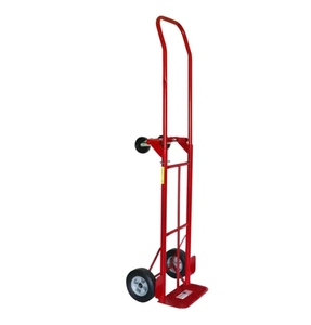 โดลลี่ 2 ล้ออเนกประสงค์และรถเข็น 4 ล้อพร้อมล้อยางแข็งแบบแบนฟรีขนาด 10 นิ้ว - Product Image 5