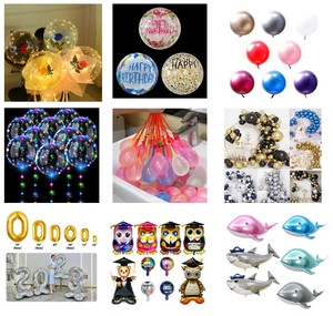 ลูกโป่งลูกโป่งกลมใสตกแต่งงานปาร์ตี้รูปลูกโป่งพร้อมไฟ LED - Product Image 6