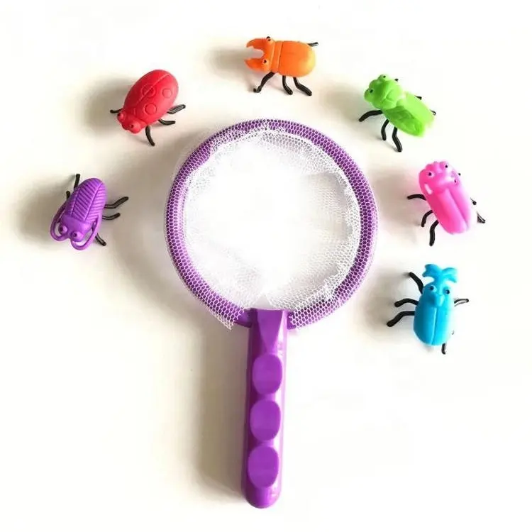 2024 nuovo gioco di giocattoli di promozione per esterni in plastica per insetti da spiaggia giocattoli che catturano
