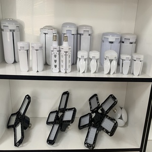 หลอดไฟ LED E27 30W 40W 45W 60W 220V โคมไฟ LED แบบพับได้โคมไฟ LED ทรงใบมีดพัดลม3 4 5 - Product Image 6