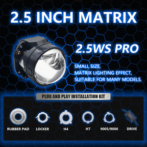 TAOCHIS YT-<strong>2</strong>.5LED-WS-PRO BI <strong>LED</strong> Headlight Carlights Plug and Play Type <strong>LED</strong> Car Accessories Bi <strong>Led</strong> Projector Lens - Product Image 4