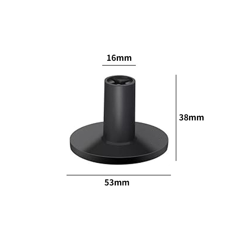 38mm cross black tee