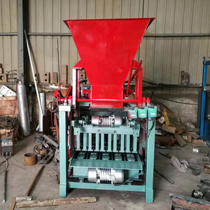 Máquina automática de fabricación de ladrillos de cemento y hormigón hueco, máquina formadora de bloques, construcción de arena, manual hidráulico - Product Image 1