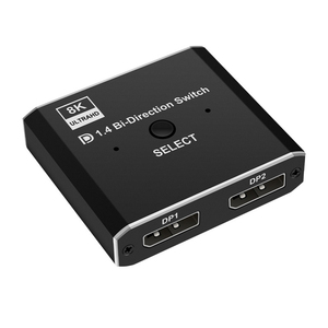 DP Switcher <strong>2</strong> in 1 Out One Minute Two 8K Ultra-clear 8K@60HZ High Refresh Rate HDR Audio Synchronization Version <strong>hdmi</strong> <strong>Switch</strong> - Product Image 1