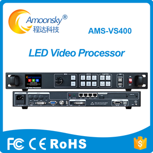 Amoonsky AMS-VS400 LEDビデオコントローラープロセッサ4 * RJ45port統合1Nova送信カードMSD600 - Product Image 6