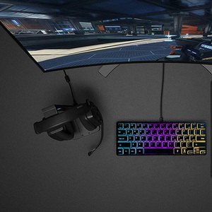 Super Slim Mini Wired <strong>Keyboard</strong> Gaming Backlit RGB USB Multimedia Keypad Laptop Computer Metal <strong>Keyboard</strong> Universal for PC Windows - Product Image 2