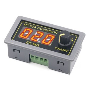 DC 5-30V 12V 24V 5A DC Motor Controller PWM Velocidad ajustable Pantalla digital codificador relación de trabajo frecuencia MAX 15A - Product Image 4
