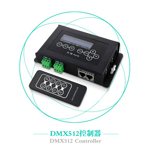 Контроллер DMX512 с радиочастотным пультом дистанционного управления для светодиодных ламп