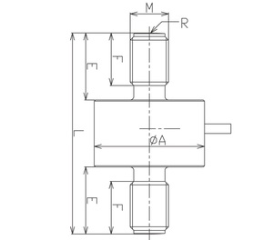 2025 Neue Low Profile GSS703 LCD832 Wäge zelle für hochgenaue Kraft wandler für Zug-und Druck prüfmaschinen - Product Image 4