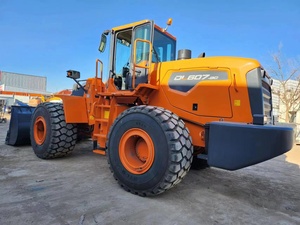 Лидер продаж, подержанные фронтальные погрузчики 6t DOOSAN DL607-9C большого размера, колесный ковш, погрузочно-разгрузочное оборудование для грузовиков - Product Image 2