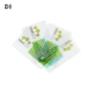 定制CR80可打印透明塑料透明窗口聚氯乙烯卡 - Product Image 6