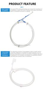 Dây Dẫn Nitinol Y Tế Phẫu Thuật Dùng Một Lần Dây Dẫn Can Thiệp Đầu J Phụ Kiện Phẫu Thuật Lâm Sàng Cho Bệnh Viện - Product Image 3