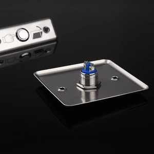 Pulsante di uscita in acciaio inossidabile interruttore a spinta apriscatole apriscatole per blocco magnetico controllo accessi a casa protezione di sicurezza - Product Image 4