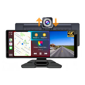 Pemutar Multimedia mobil, perekam Multimedia mobil mundur 10.26 inci tampilan CarPlay nirkabel layar IPS Android Auto layar sentuh WIFI - Product Image 1