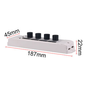 V4-K drahtlose RGB/RGNW 4 Kanal PWM Frequenz LED Controller 4 Drehknopf Dimmer Konstante Spannung Rgbw Fernbedienung für Streifen licht - Product Image 3