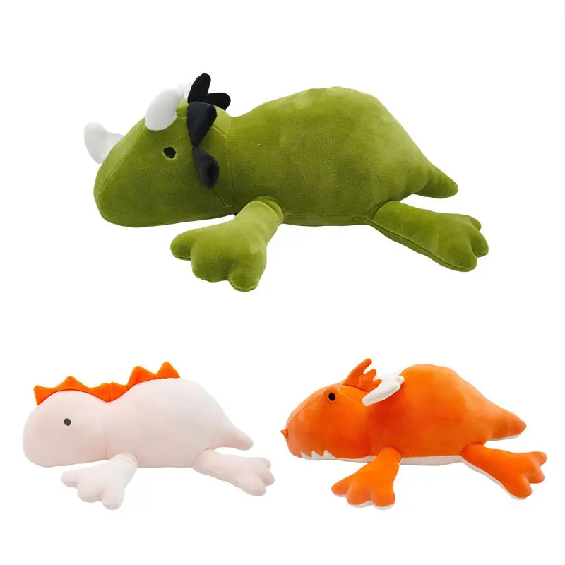 Popular Venta y diseño caliente juguete de peluche ponderado suave dragón Animal ponderado juguetes de peluche para niños